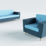 Gallen Soft Seating 1 And 3 Seater